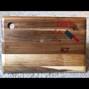 Wood cutting board